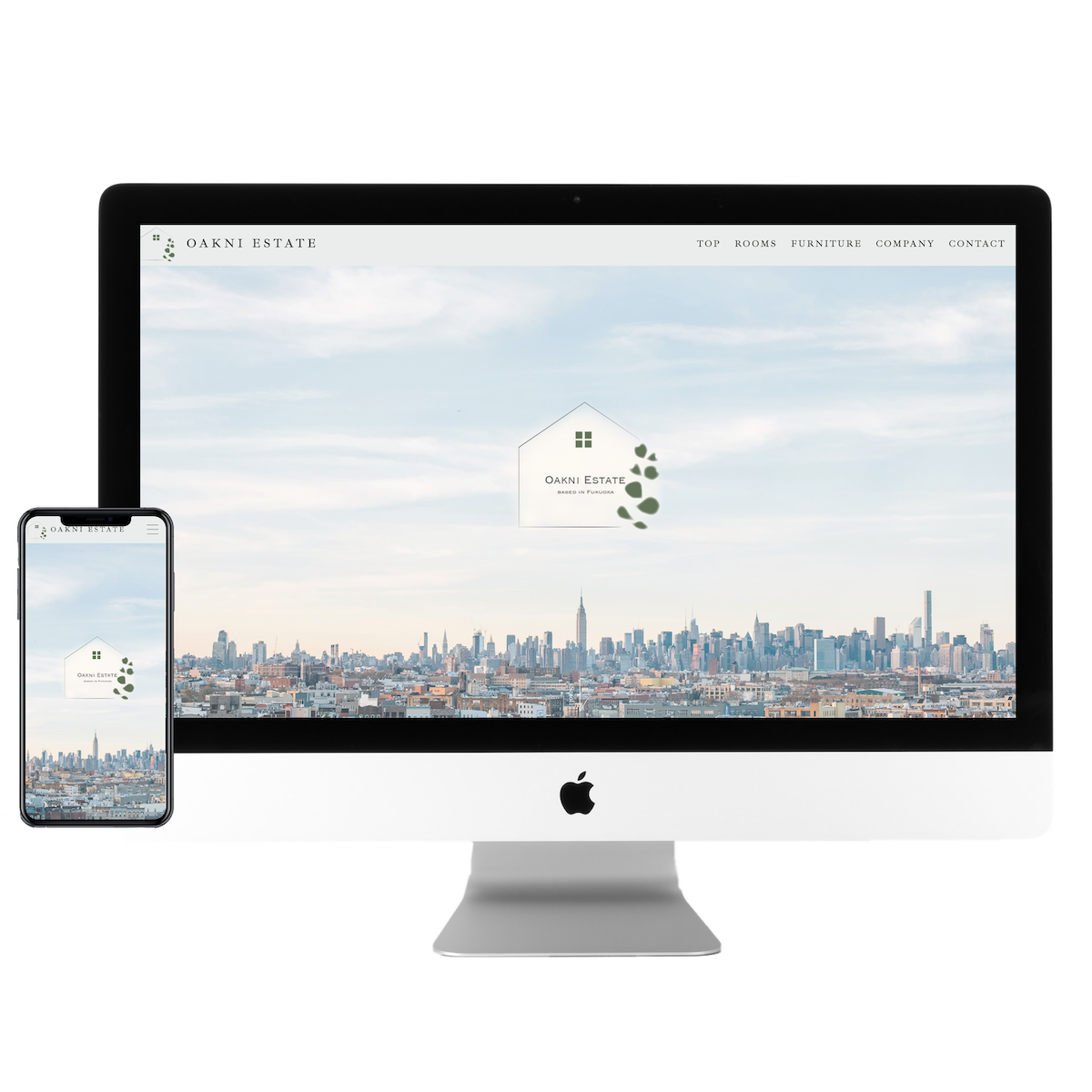 Oakni-Estate Mock Up